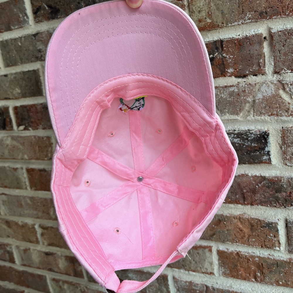 Kermit Tea Meme Baby Pink Hat - Picture 3 of 3